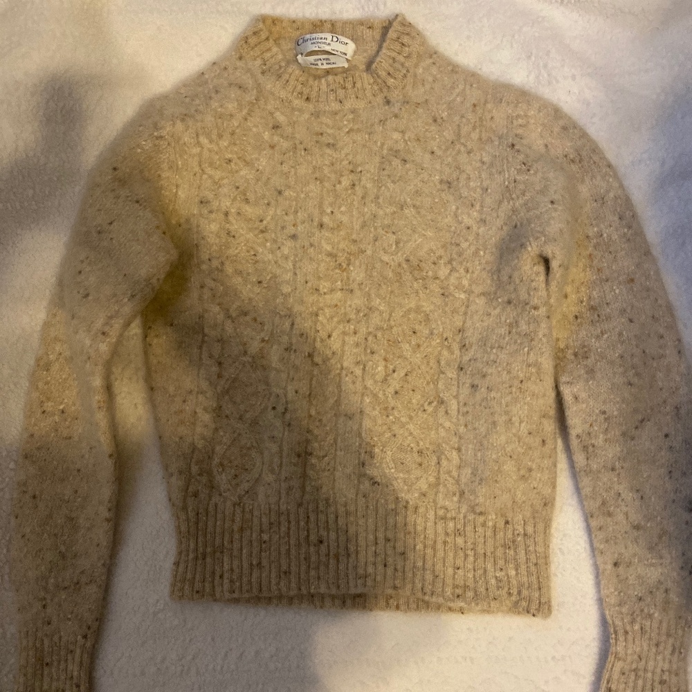 Christian Dior 70s sweater